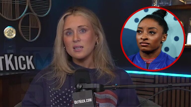 Riley Gaines Open to Working W/ Simone Biles After Online Spat Over Trans Athletes
