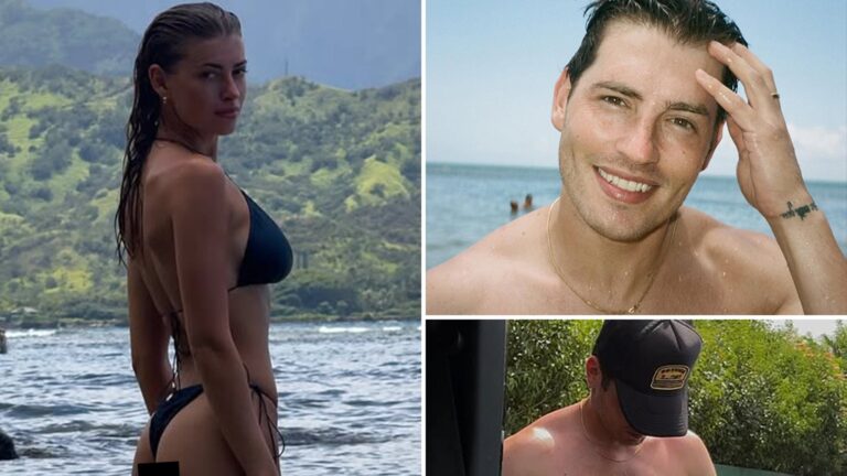 Gregg Sulkin Heats Up In Hawaii With Model Freya Tidy