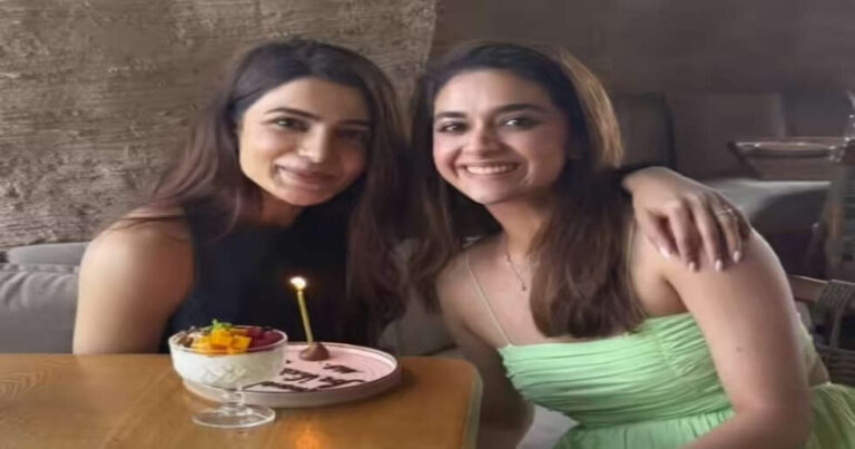 Samantha Ruth Prabhu and Keerthy Suresh’s Meet Up Surprises Fans
