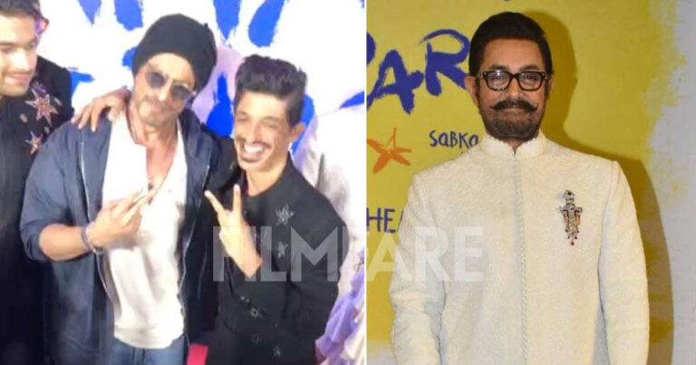 Photos: Shah Rukh Khan Recreates His Signature Pose With Sitaares of Sitaare Zameen Par