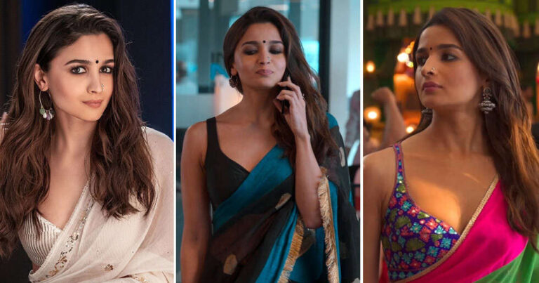 5 Saree Looks of Alia Bhatt From Rocky Aur Rani Kii Prem Kahaani That Stole The Show
