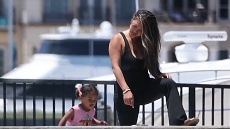 Diddy’s Baby Mother Dana Tran Stretches with Toddler Daughter After Scary Illness