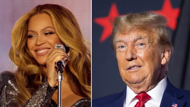 Trump Demands Beyoncé Be Prosecuted for Campaigning for Kamala Harris