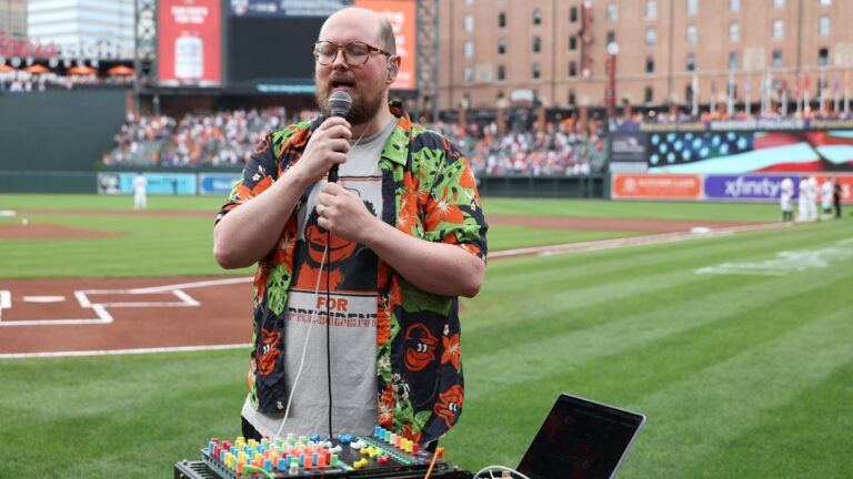 Dan Deacon Performs the National Anthem at Baltimore Orioles Game: Watch