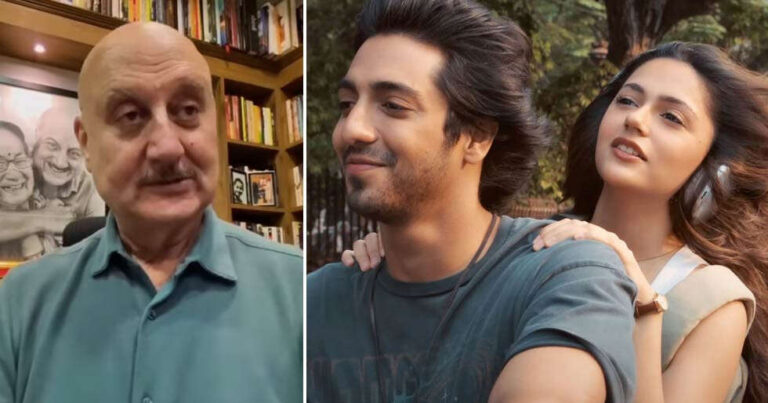 Anupam Kher applauds Saiyaara even though it released alongside Tanvi The Great
