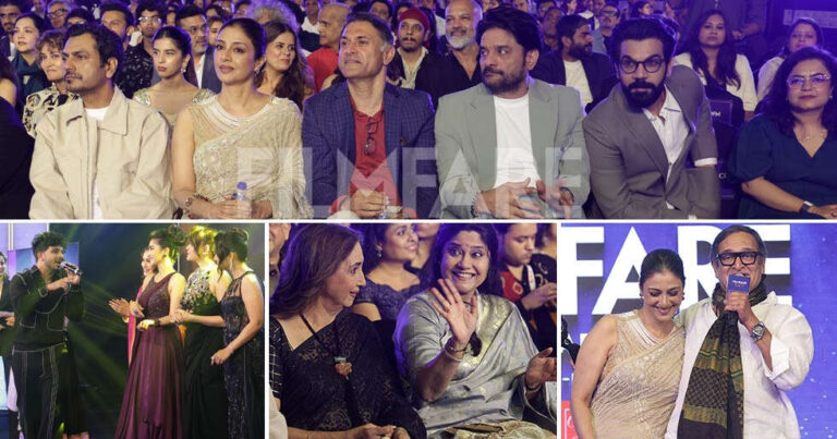 All inside pictures from the Filmfare Awards Marathi 2025