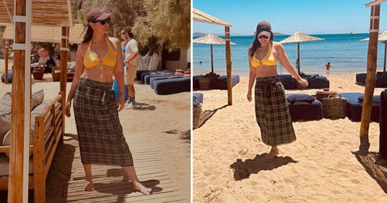 Kareena Kapoor Khan Shows Off Her Fun Side in Greece With Beach Photos and a Lungi Twist