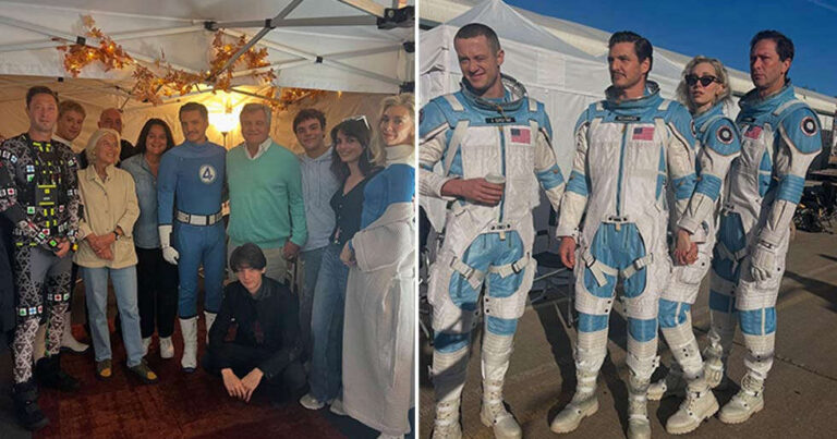 Pedro Pascal Shares BTS Stills From The Fantastic Four: First Steps