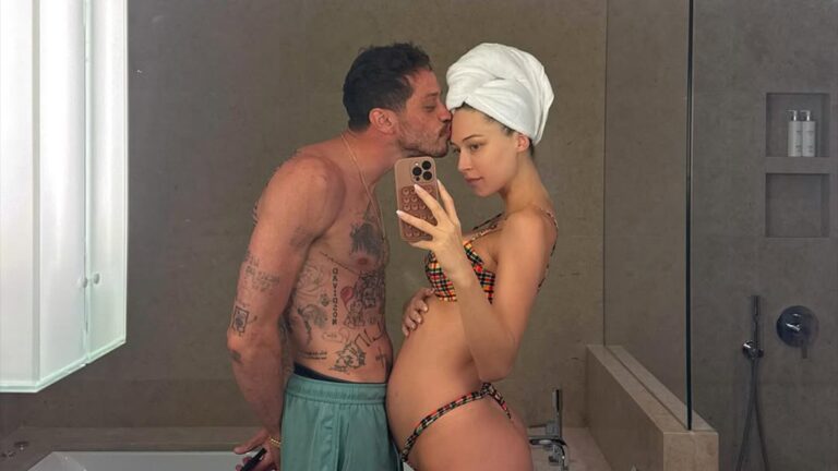 Pete Davidson’s Pregnant GF Elsie Hewitt Shares Loved-up Vacation Pics