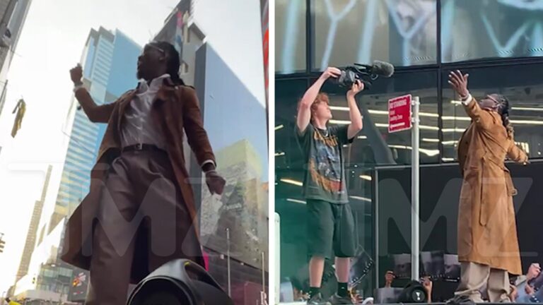 Offset Creates Calamity in Times Square Announcing New Album