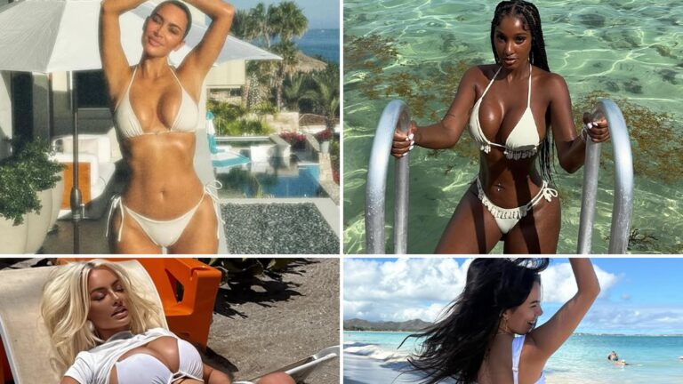 Kick Off Labor Day Weekend With Sexy Stars In White-Hot Bikinis