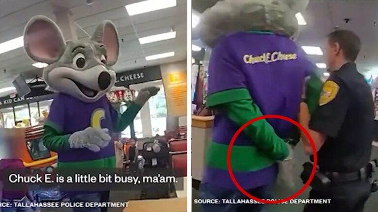 Chuck E. Cheese Mascot Body Cam Arrest Footage Released