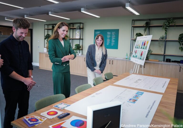 The Princess Wears Veronica Beard for Early Childhood Meeting – What Kate Wore