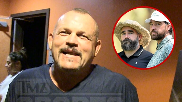 Chuck Liddell Says Ad Starring ‘Awesome’ Kelce Brothers Was ‘Great’