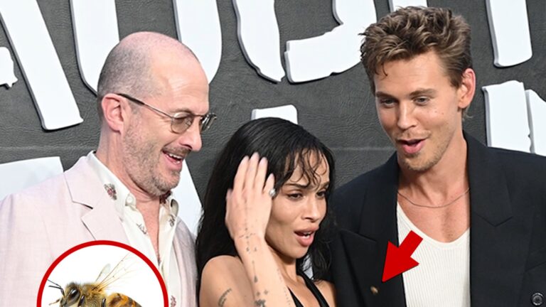 Zoë Kravitz Attacked by Bee On Red Carpet, Austin Butler Saves Her
