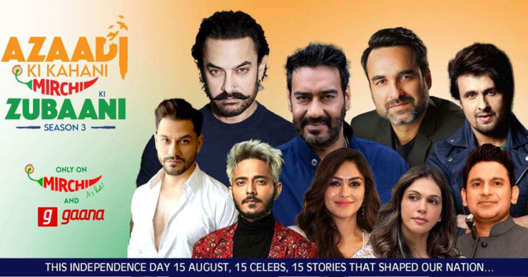 Mirchi’s Azaadi Ki Kahaani Returns for Season 3, Uniting Aamir Khan, Ajay Devgn & More