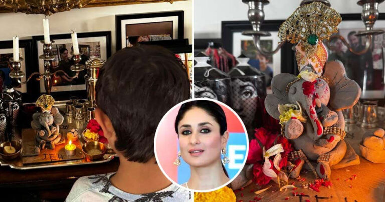 Kareena Kapoor Khan Recalls ‘RK Family Ganpati’ As Son Jeh Seeks Blessings
