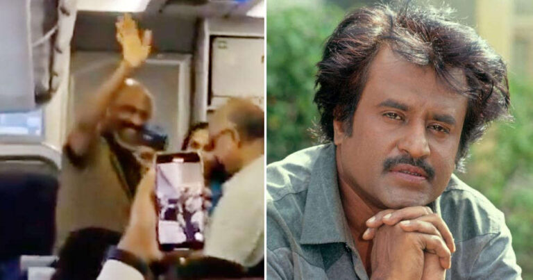 Rajinikanth Travels in Economy Class, Fans Laud His Humble Personality
