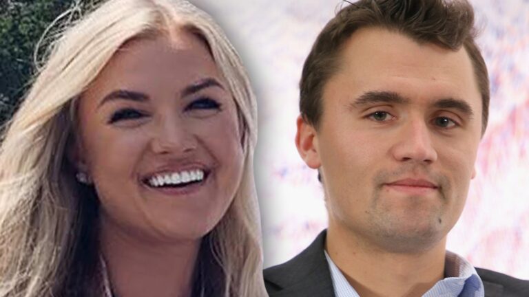 Erika Kirk Wears Charlie’s Blood Stained Pendant After His Death