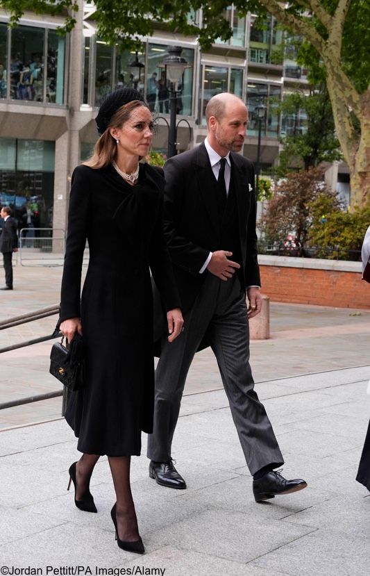 The Princess of Wales in Familiar Designs for Duchess of Kent Funeral Mass – What Kate Wore
