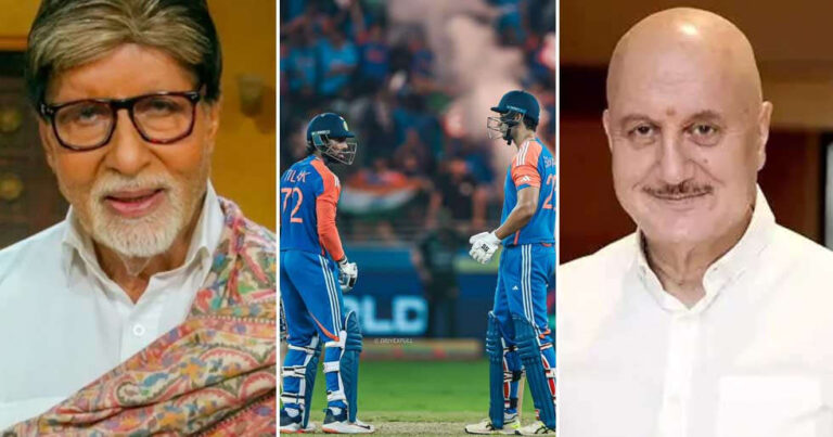 Amitabh Bachchan Trolls Pakistan, Mammootty, Anupam Kher & Others Cheer for India After Asia Cup Win