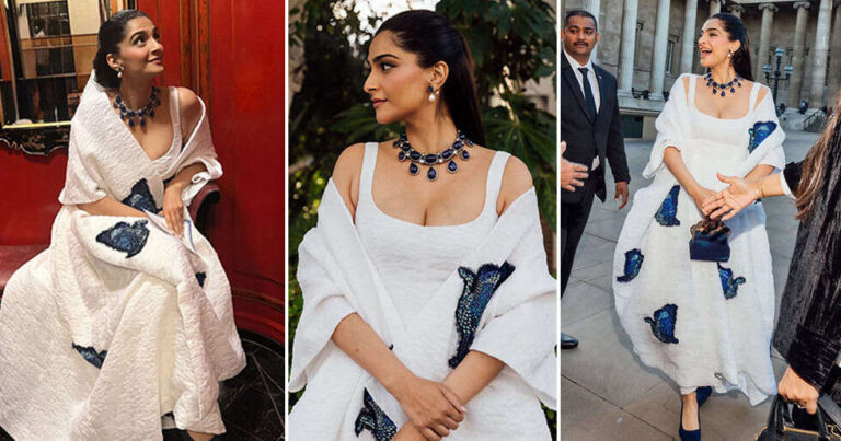 Photos: Sonam Kapoor Ahuja Looks Ethereal in an Elegant White Ensemble