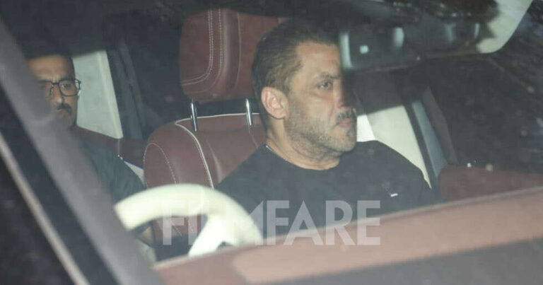 PHOTOS: Salman Khan Visits Arbaaz Khan and Sshura Khan After The Birth of Their Daughter