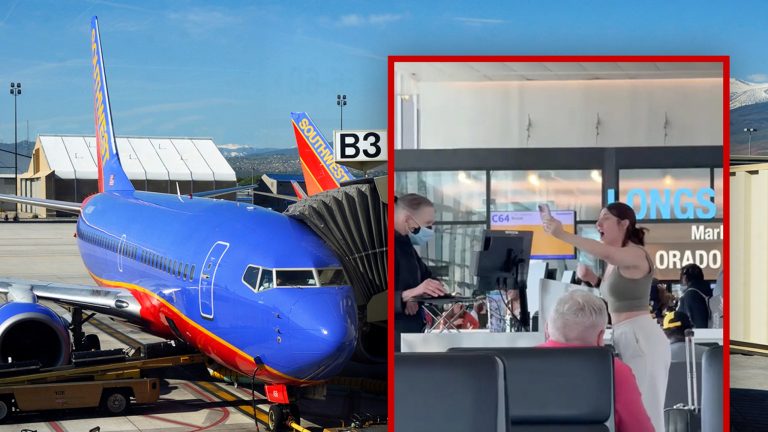 Southwest Airlines Passenger Has Meltdown After Flight Overbooked