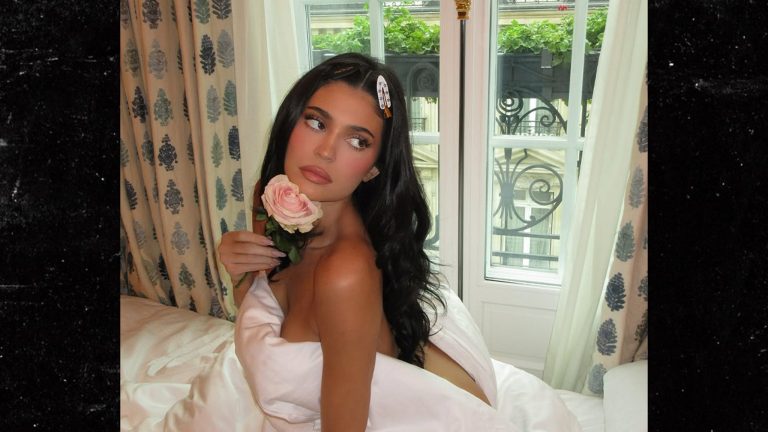 Kylie Jenner Covers Herself with Just A Sheet in Sexy Instagram Post