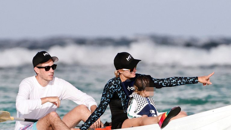 Paris Hilton Makes a Splash in St. Barths Family Getaway