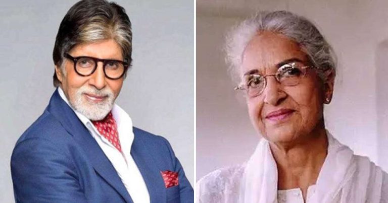 Amitabh Bachchan Mourns Kamini Kaushal’s Death, Recalls Her Pre-partition Bond With His Family