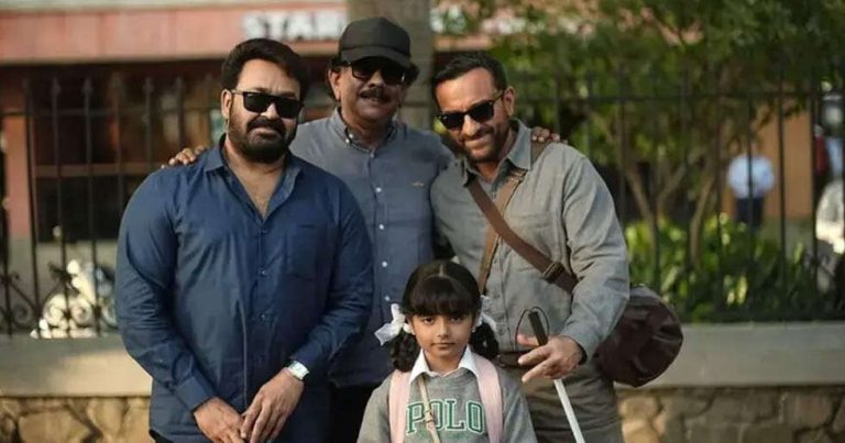 Priyadarshan Shares a Lovely On Set Moment As Mohanlal Joins Saif Ali Khan in Haiwan