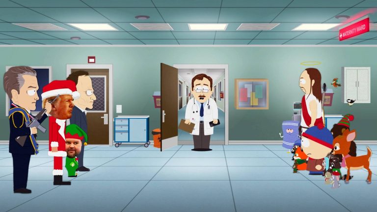 Trump and Satan’s Baby Pulls an Epstein in South Park’s Christmas Episode