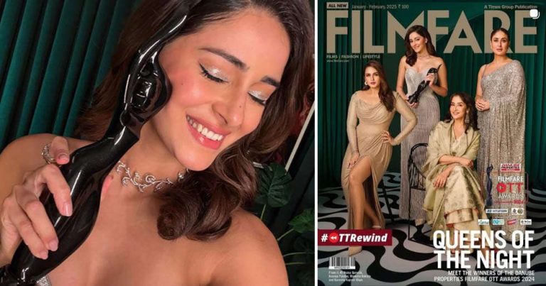 Special Throwback: Ananya Panday Recalls Her Win at Filmfare OTT Awards 2024