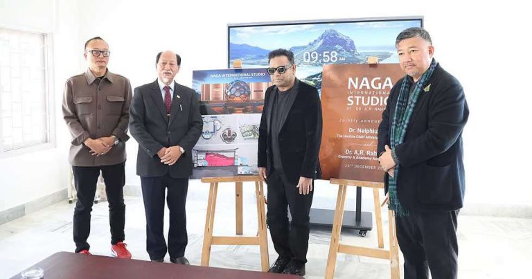 AR Rahman Launches Naga International Studio In Kohima