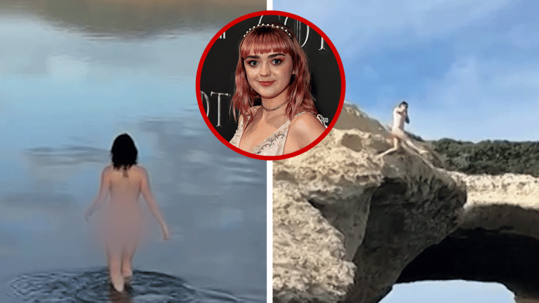 ‘Game of Thrones’ Star Maisie Williams Skinny Dips in Italy, on Video