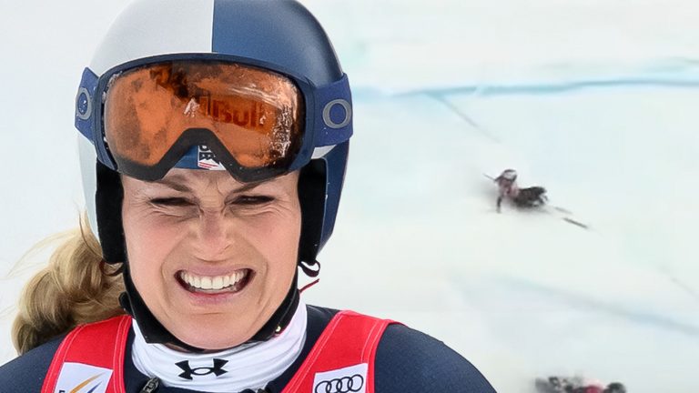 Lindsey Vonn Wipes Out on Video During World Cup Race Before Winter Olympics