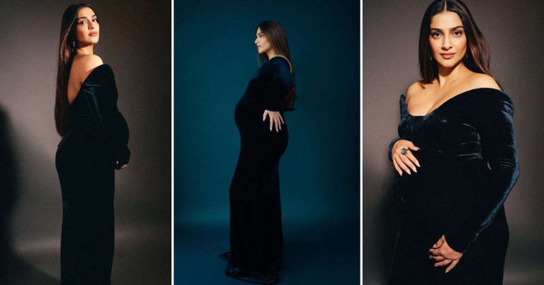 Sonam Kapoor flaunts regal maternity style as she becomes the face of Lancôme