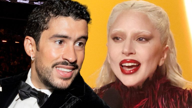 Lady Gaga Startles Bad Bunny Moments Before Historic Grammy Win