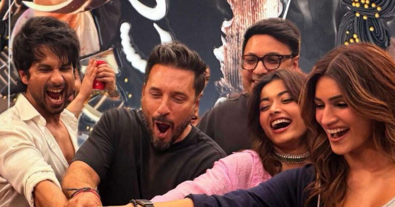 Shahid Kapoor, Rashmika Mandanna and Kriti Sanon wrap up Cocktail 2