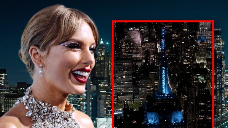 Taylor Swift’s ‘Something Blue’ for Wedding Is The Empire State Building