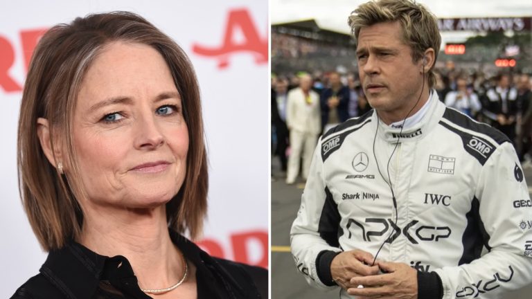 Jodie Foster Assumed Brad Pitt’s F1 Was Made with AI: “Wasn’t it?”
