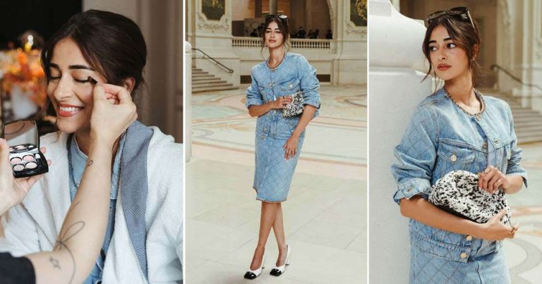 Photos: Ananya Panday Serves Effortless Elegance in Denim at Chanel’s Haute Couture Show
