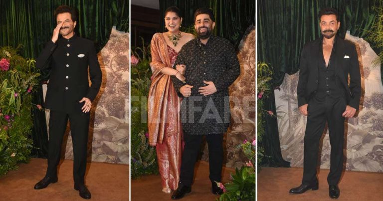Inside Anshula Kapoor and Rohan Thakkar’s Wedding Reception With Rekha, Janhvi Kapoor & More