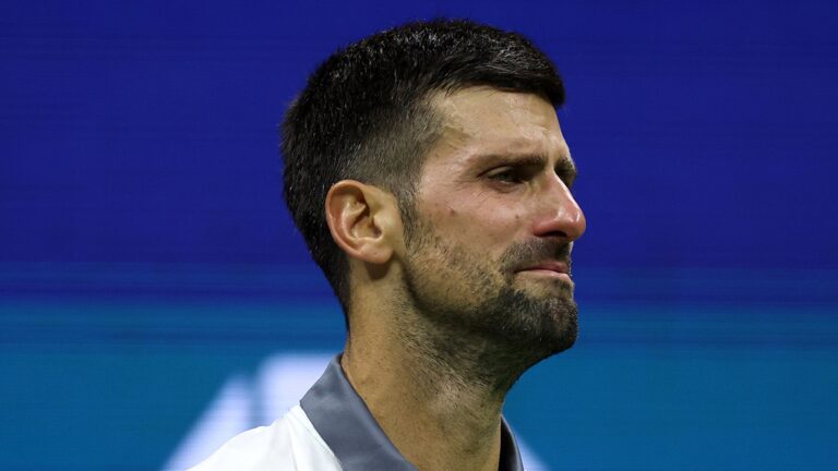 Novak Djokovic Tears Up and Vomits As He Loses in First Round of US Open