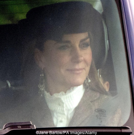 The Princess in New Pieces for Church at Balmoral and Green Evening Gown Poll – What Kate Wore