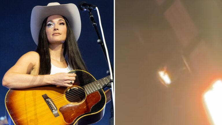 Kacey Musgraves’s Stage Literally Caught on Fire in Boston