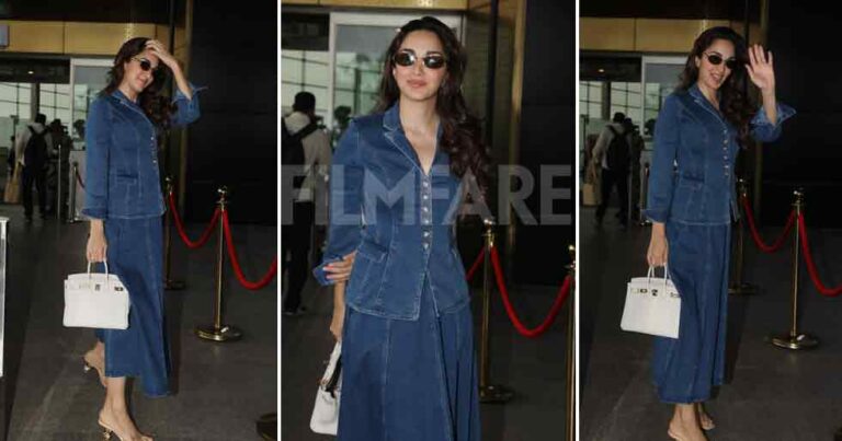 Airport Diaries: Kiara Advani’s All-denim Ensemble Is a Head Turner