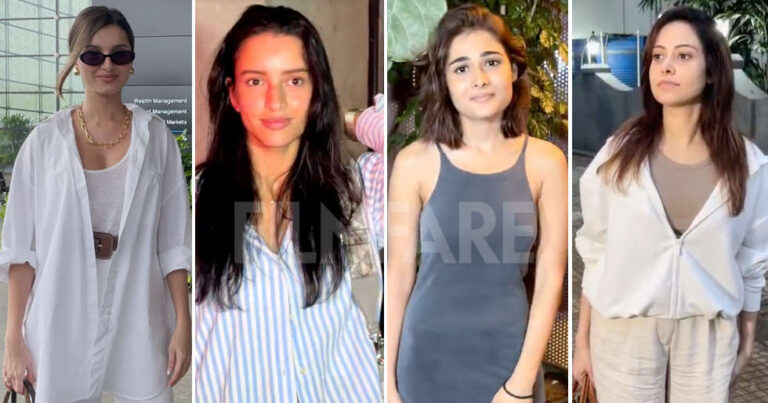 Nushrratt Bharuccha, Shalini Pandey, Tara Sutaria and Triptii Dimri Step Out in Style