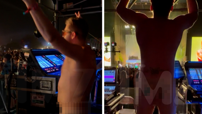 Naked Man Seen Dances During The Chainsmokers’ ACL Fest Set in Wild Video